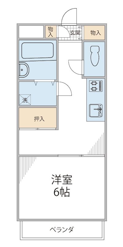 ペンタスマンション 間取り